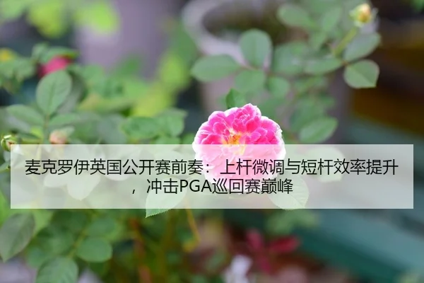 麦克罗伊英国公开赛前奏：上杆微调与短杆效率提升，冲击PGA巡回赛巅峰